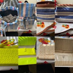 Wallets and backpacks purses